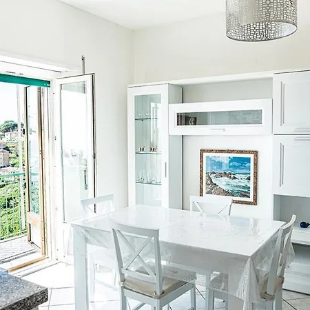 Lägenhet La Casa Del Panza Con Vista Mare *